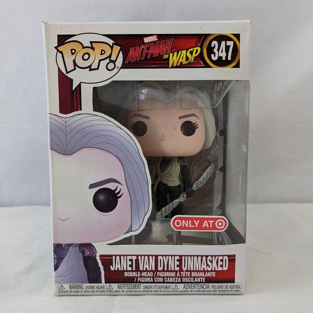 Funko Pop Janet Van Dyne Unmasked 347